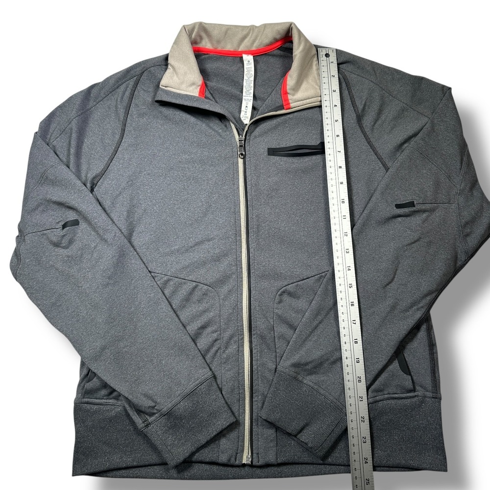 Lululemon Full Zip Jacket Size Men's‎  M Performance Training Track - Picture 5 of 7
